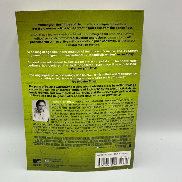 The Perks Of Being A Wallflower By Stephen Chbosky Paperback 20th Anniversary - Picture 2 of 3